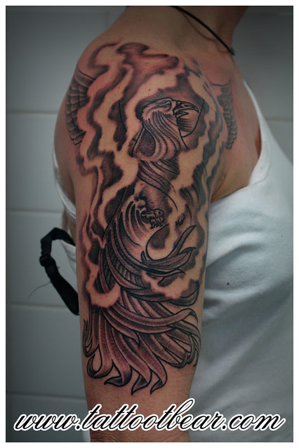 Tattoo phoenix feniks by tattoo tbear