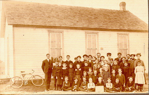 grandpa Bill Mcgill - Riverside school 1905 by NWOkie