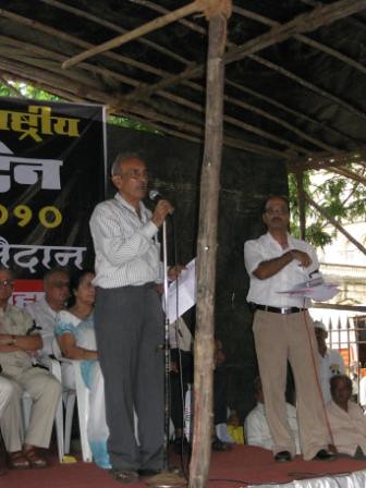 Senior Citizens National Protest Day  16th August 2010 by sailesh2000_2000