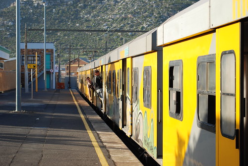 Train ride from Cape Town to Simons Town