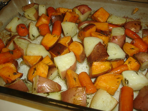 Carrots & Potatoes Out of the Oven