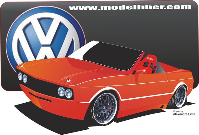 Projeto spyder para VW Brasilia motor ap ou ar rodas 17 pe as em fibra de