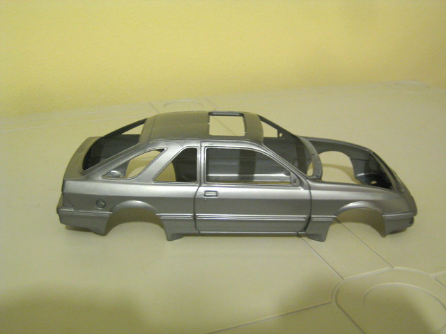 Tamiya Ford Sierra XR4i body As can be seen this is a really well detailed