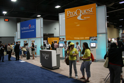 The ProQuest Booth