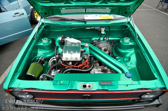 Turbo'd Mk1 VW Rabbit GTi vw mk1 turbo