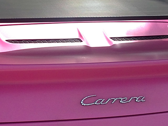 Pink Porsche Carrera Pink is the new matte black Or maybe not