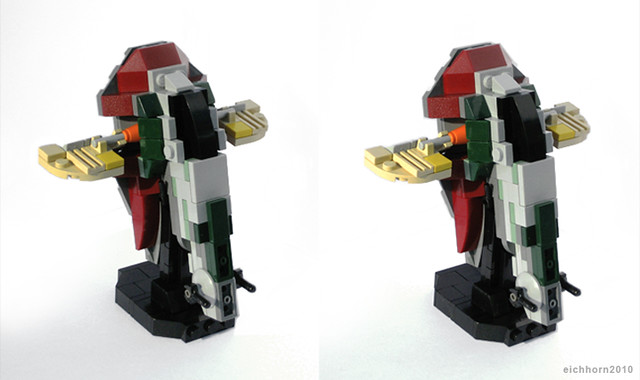 Slave I cross eye 3D I saw this article on BrickJournal on 3D photography