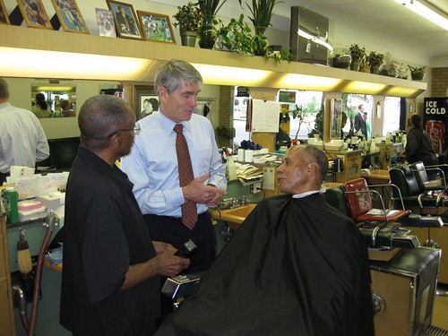 Udall Visits Five Points Business District