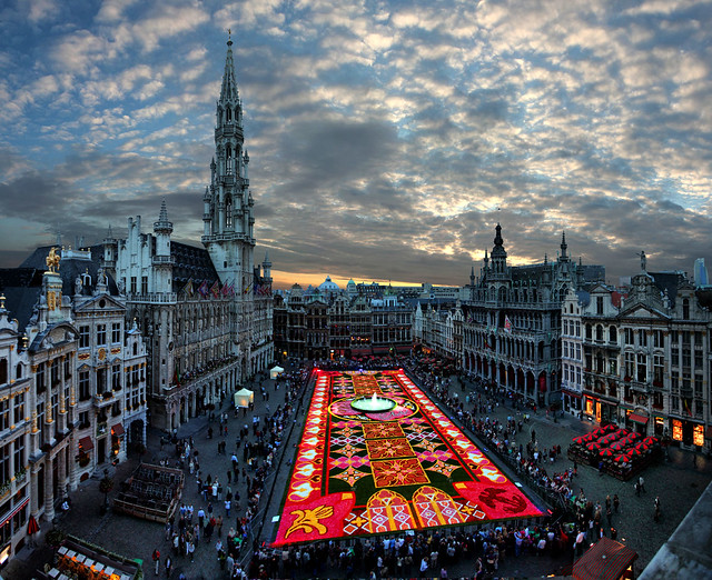 Brussels, Biggest carpet of flowers in the world, , Belgium