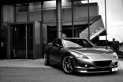 RX8 Front Side View  by iZ VeilZ