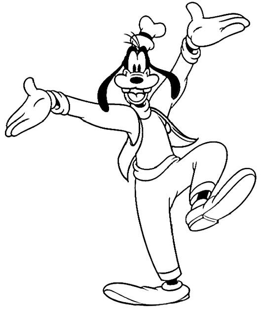a goofy movie coloring pages - photo #44