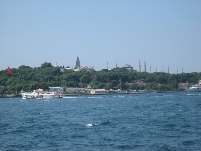 Seraglio Point from Bosphorus