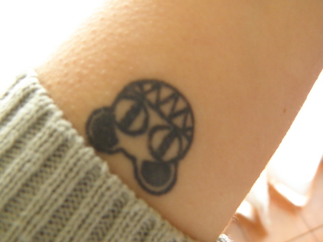 My Radiohead Tattoo just love it