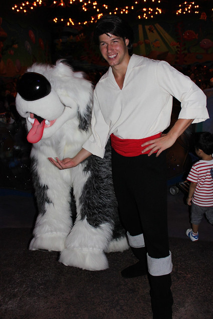 Meeting Prince Eric and Max