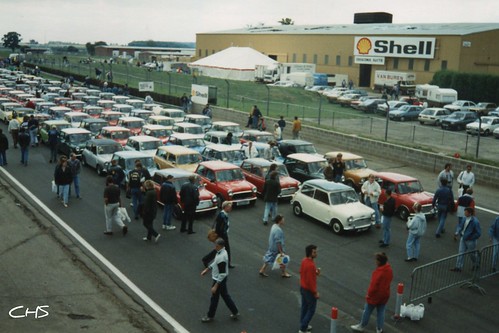 Oldie, 35mm - Silverstone 1989. 30th Anniversay of the Mini Rally by Stocker Images