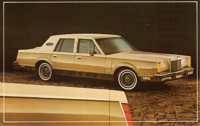 1982 Lincoln Continental Mark VI 4 door sedan