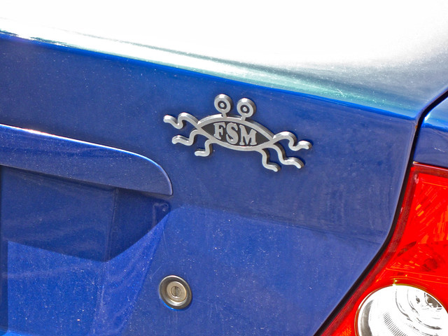 Flying Spaghetti Monster emblem