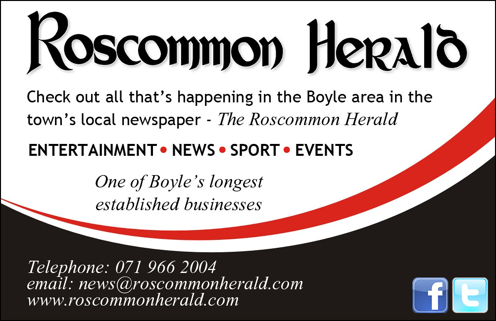 Roscommon Herald Advert Card