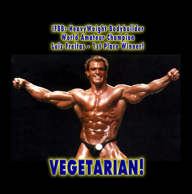 vegetarian bodybuilder