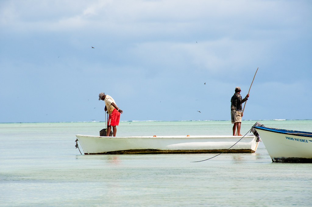 Fishermen in Rodrigues