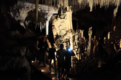 Exploring Lake Cave