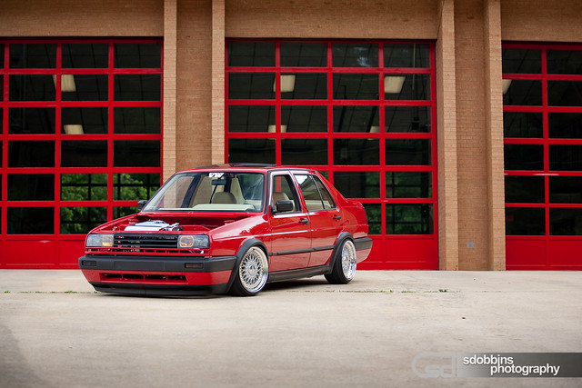 Russ' Mk2 Jetta is the January page of the 2011 SDOBBINS Photography VW Audi