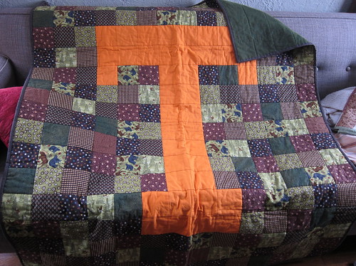 #333 - "T" Quilt done!