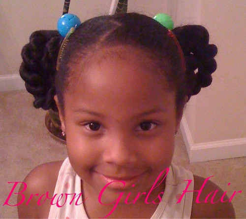 Zig Zag Parts natural hair styles for black girls