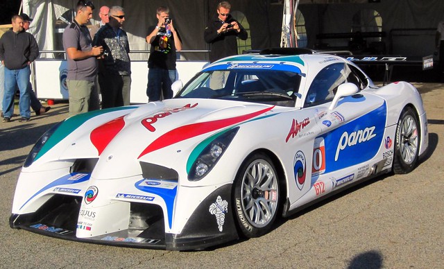 2011 Panoz Abruzzi 'Spirit of Le Mans' GT2. Excellent :))
