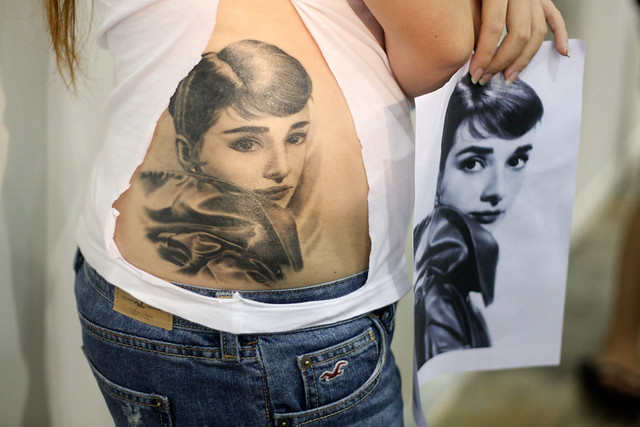 Audrey Hepburn Tattoo By Blindesigns On DeviantART