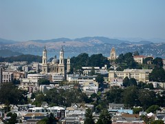 University of San Francisco - view from Tank Hill Park