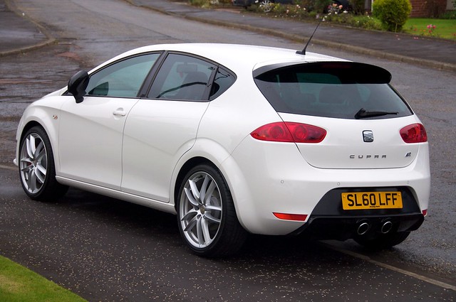 Craig's 2010 Fully Loaded Seat Leon Cupra R in Candy White