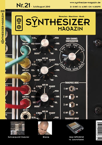 Synthesizer Magazin Ausgabe 21 by Moogulator