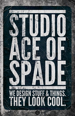 Studio Ace of Spade - Monthly poster series - September 2010 - Act II