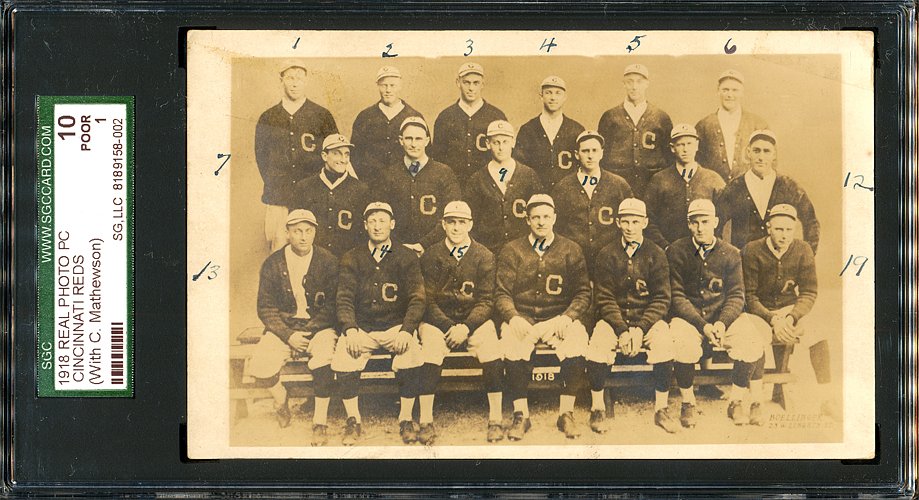 1918 Real Photo Reds Team PC