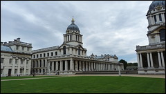 Greenwich Market and Royal Naval College with friends