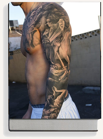 Black Grey Tattoo Art By Marisa Kakoulas Edgar Hoill