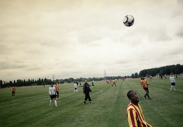 Football, hackney marshes - The Decisive Moment in Street Photography