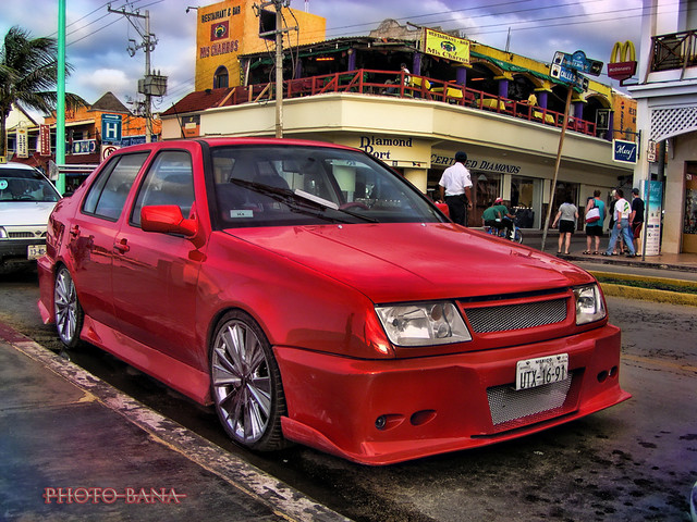 Tuned VW Vento front