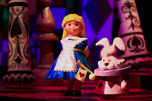 Alice and the White Rabbit