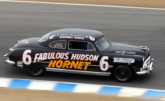 1951 Hudson Hornet racing in Group 3B 19471955 Sport Racing GT Cars over
