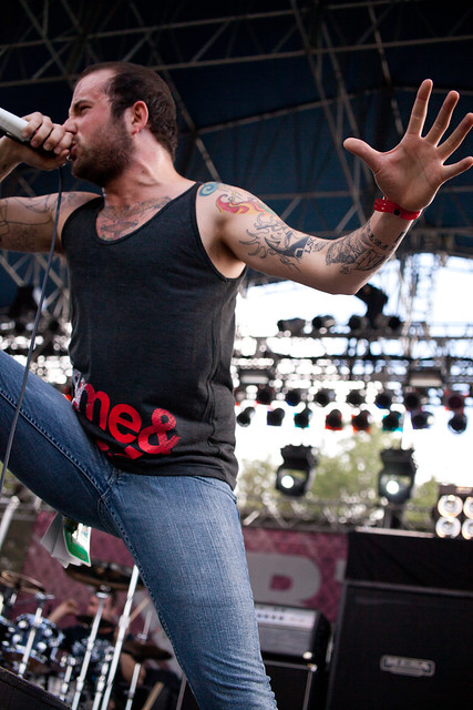 Jake Luhrs of August Burns Red RevGen 2010 Jake always throws great poses 