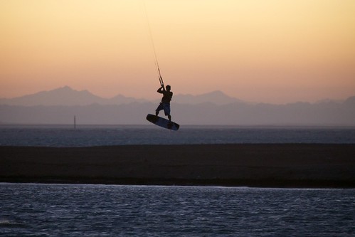 Kiteboarding in Hurghada