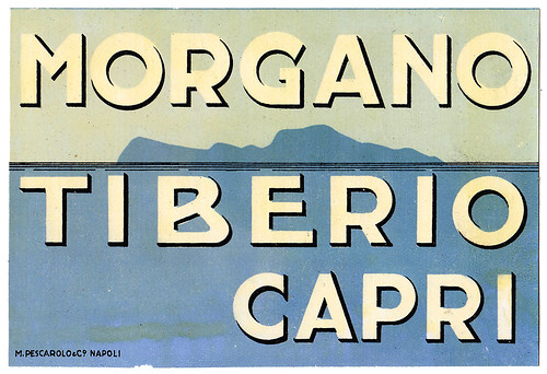 Capri - Morgano Tiberio by Luggage Labels by b-effe