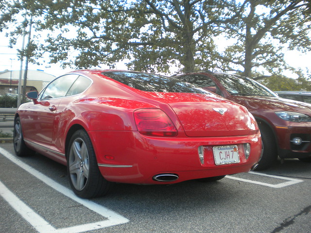 UGLY Red Bentley Continental GT Yuck I hate this color It looks terrible