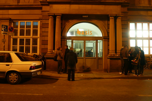 Eröffnung Atelierhaus Basis in der Gutleutstrasse Januar 2008