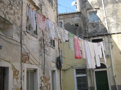 hanging laundry Κόρφου  κέρκυρα