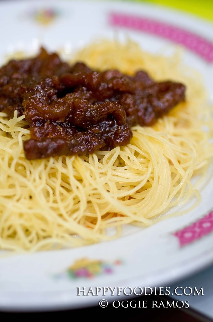 Hong Kong - Mak's Chutney Pork with Noodles