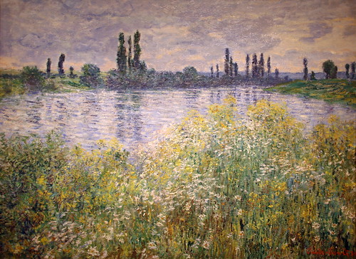 Banks of the Seine, Vétheuil,by Claude Monet