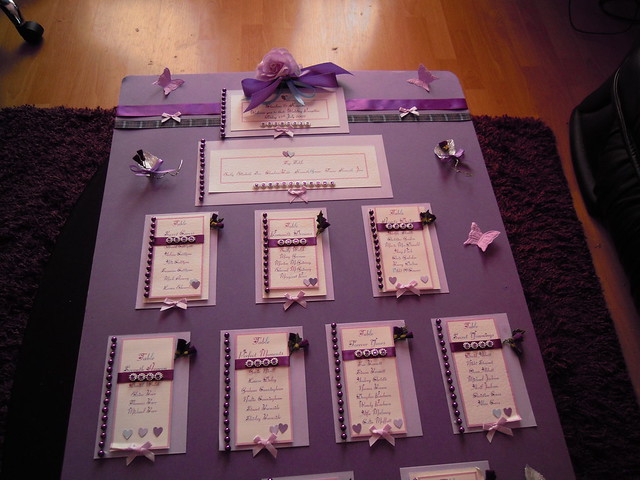 Wedding Seating Plan THIS IS THE WEDDING SEATING PLANNER I MADE FOR MY 